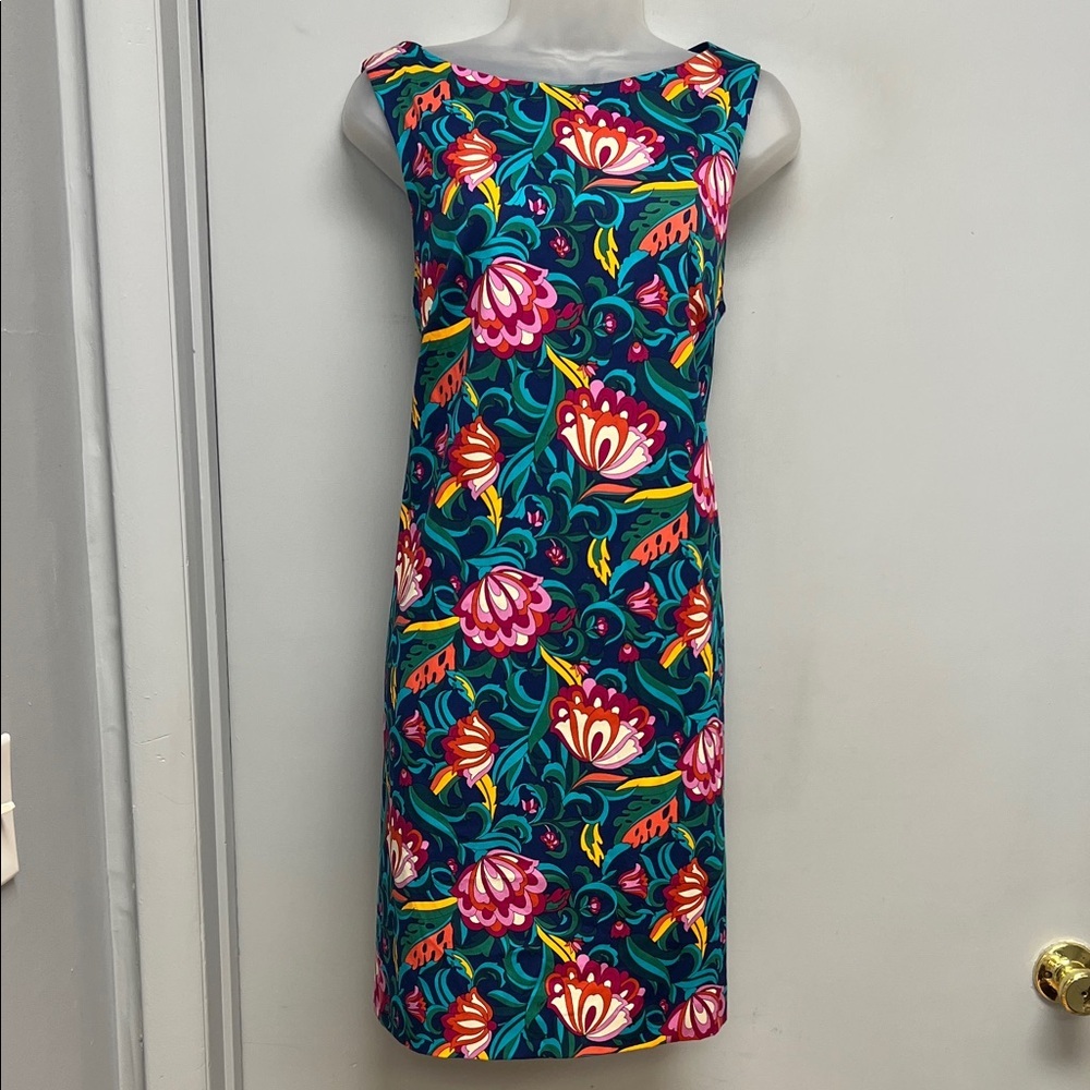 Trina Turk Floral Sheath Dress | Size 8 | NWT